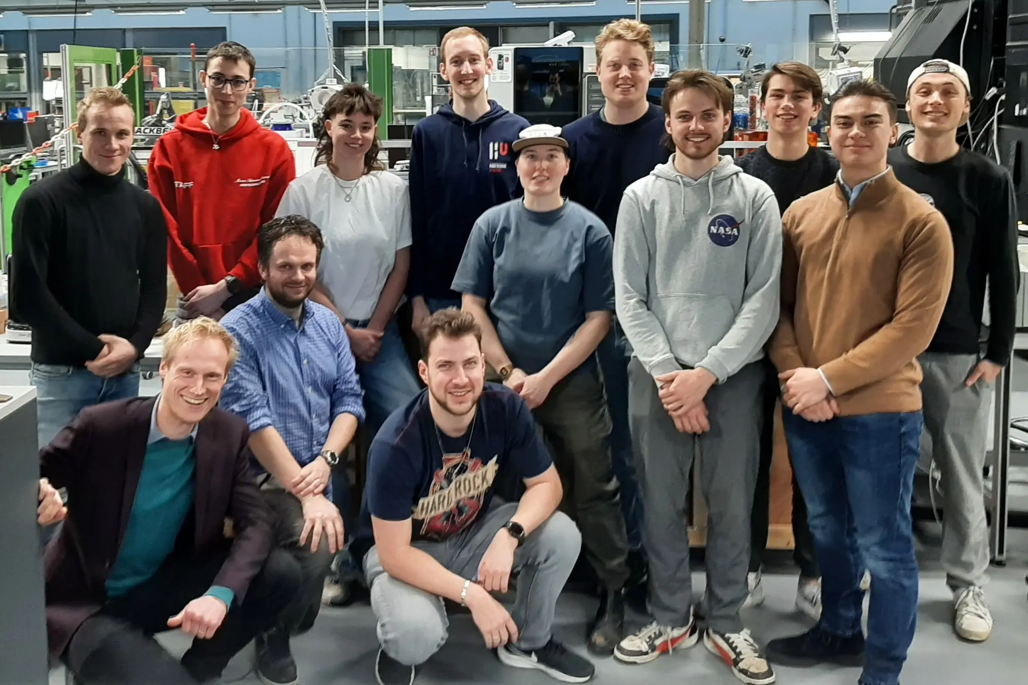 Group photo of the RAMI 2025 student team